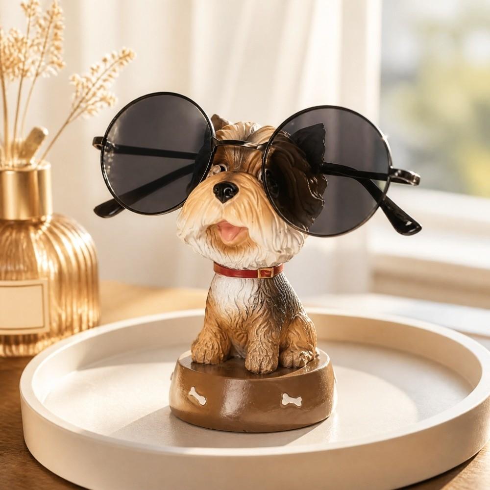 Animal Shaped Design Resin Animal Statues Sunglasses Organizer Holder  For Eyeglasses Storage