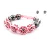 [J5342] - Pale Pink 'Shambhala' Ethnic Bracelet