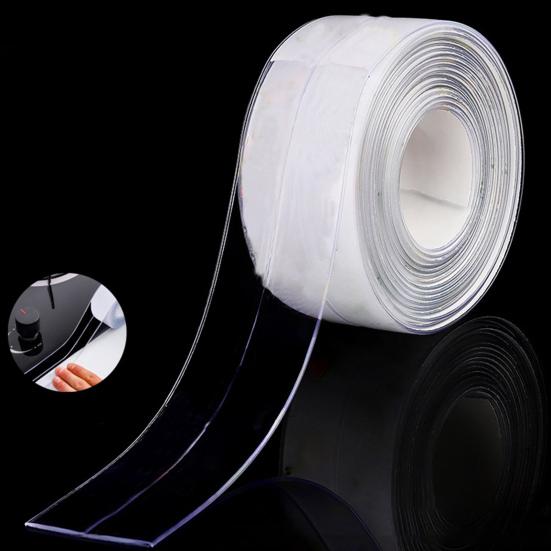 Caulk Tape Self-Adhesive Waterproof Sealant Strip Floor Peel And Stick Caulking Shower Wall Tile