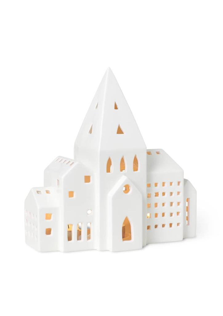 Kahler Urbania Lighthouse City Tealight 693521 Holder, H21cm,