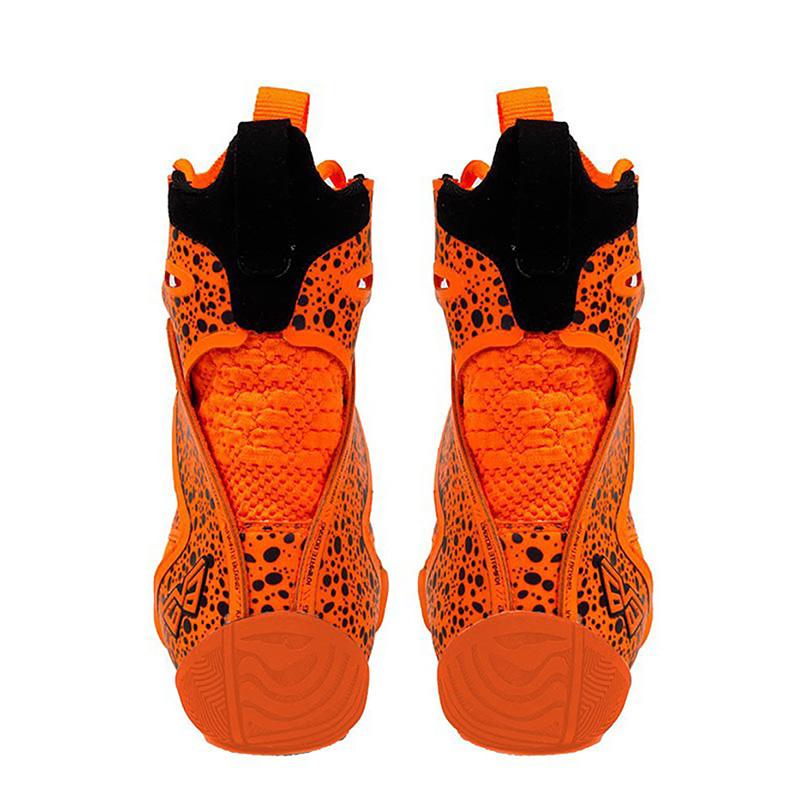 V63 High Tube Boxing Sneakers for Adult Kid Size 38-46 Fighting Footwears Couples Hard-Wearing Gym Wrestling Boots