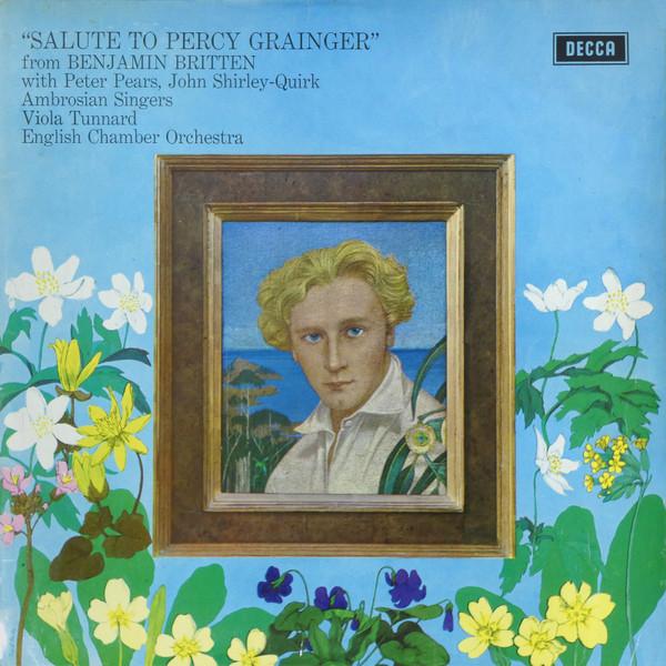 LP Record BENJAMIN BRITTEN - Salute To Percy Grainger SXL6410 Decca 1969 UK Classical Used
