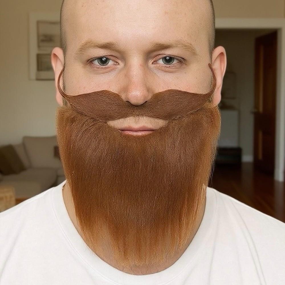 Смешная Реалистичная Искусственная Борода Артифициальная Викинг Плетеная Борода Хэллоуин Искусственные Усы Хэлломас Вечеринка