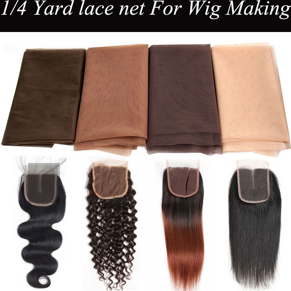 Wig Cap Toupee Frontal Closure Net For Wig Making Swiss Lace Wig Base Wig Accessories Hair Net