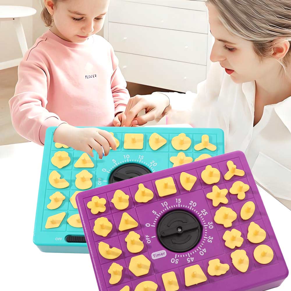 Pop Up Time-Matching Puzzle Toy Family Fun Time Board Puzzle Toy Children Adult