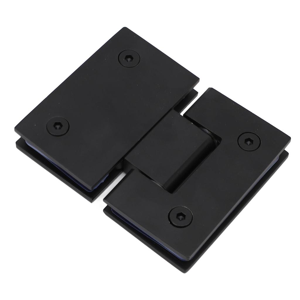 Стеклянные дверные петли для душа 180 градусов из нержавеющей стали сверхпрочные дверные петли для стекла толщиной 5/16-1/2 дюйма 8 мм-12 мм для безрамных дверей ванной комнаты