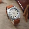 Превосходные мужские повседневные аналоговые наручные часы с ремешком из нержавеющей стали