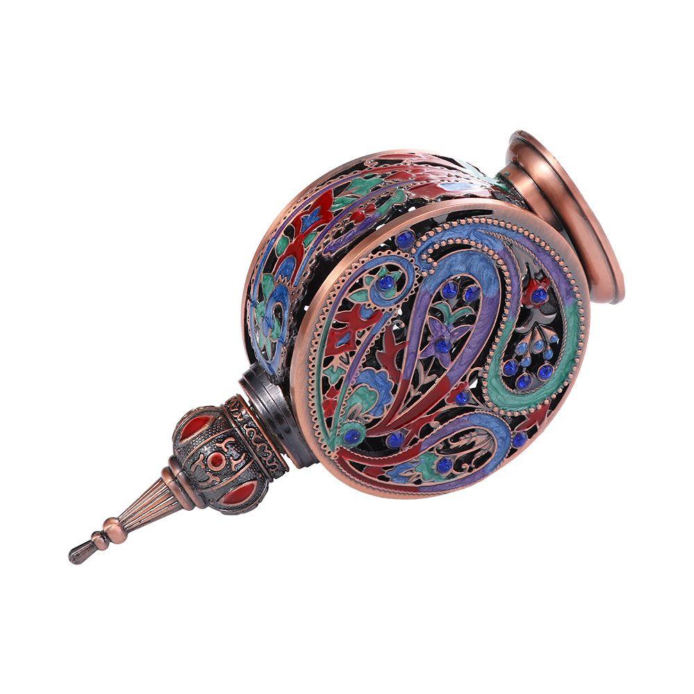 Металлические Антикварные Ближневосточные Свадебные Арабский Стиль Мини Многоразовые Флаконы Флаконы-Капельницы Флакон для Эфирных Масел Флакон