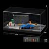 1/64 Diecast Car Display Case Miniature Road Scene Collection Ornament Street Corner Diorama