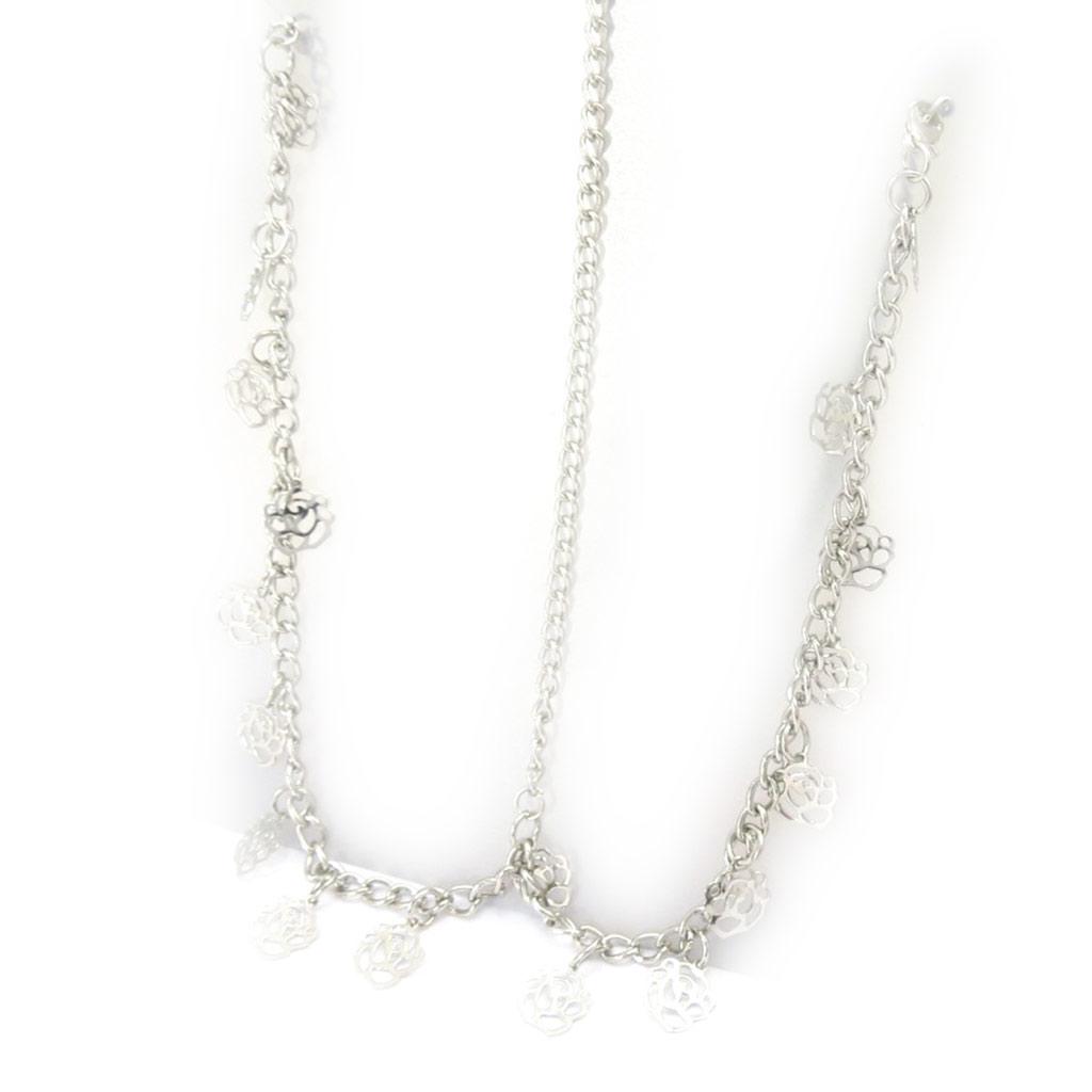 Les Trésors De Lily [K2489] — Серебряное колье на голову Rosa Romantica.