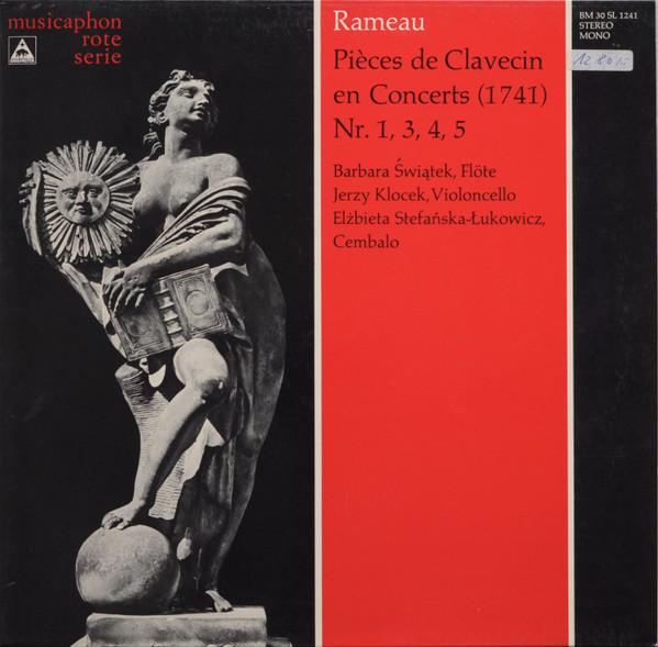 Виниловая пластинка ЖАН-ФИЛИПП РАМО БАРБАРА ВИ Pices De Clavecin En Concerts 174 BM30SL1241 Musicaphon 1976 Германия Классическая Б/У