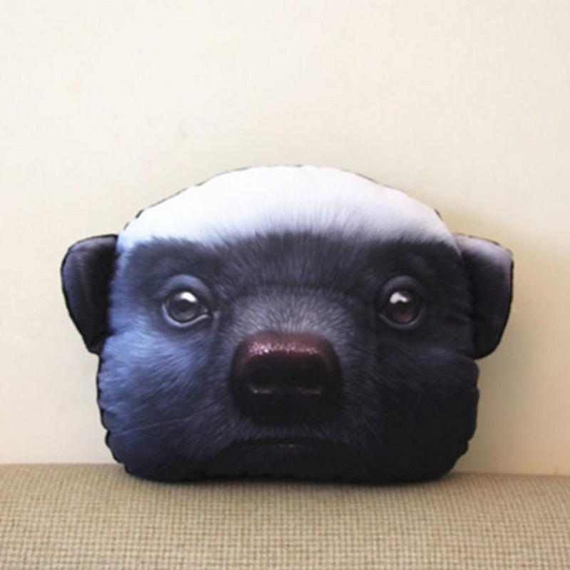 Подголовник с животным принтом, подушка для автомобильного сиденья, подушка из пены с эффектом памяти, инструмент для защиты шейного отдела позвоночника