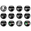 Car Sticker 2025 Hot 4Pcs Car Styling Tire Valve Covers Auto Badge Dust Caps For Skoda S VRS VII Octavia Superb Kodiaq Fabia Kam