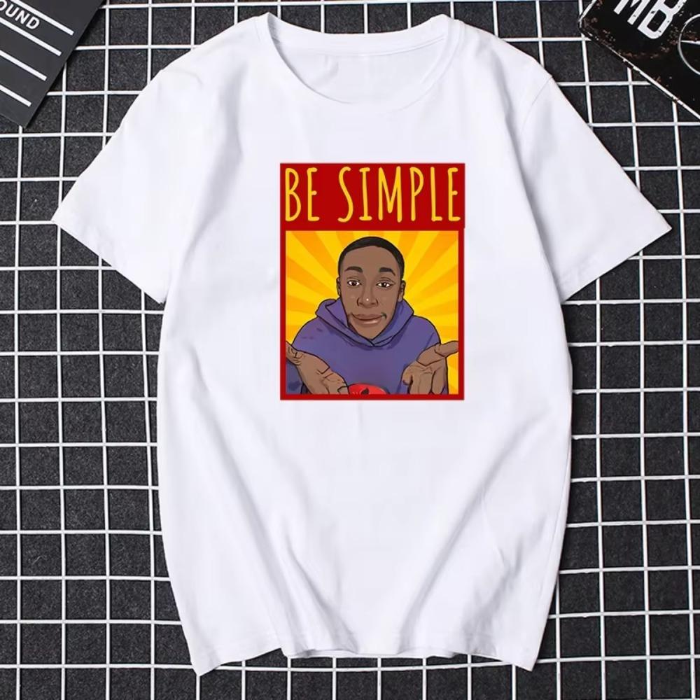 Хаби Лейм Видео Веб Знаменитость Футболка Жизнь Проста Футболка Забавный Мультяшный Графический Топ Хипстерская Уличная Одежда Ропа Омбре Футболки