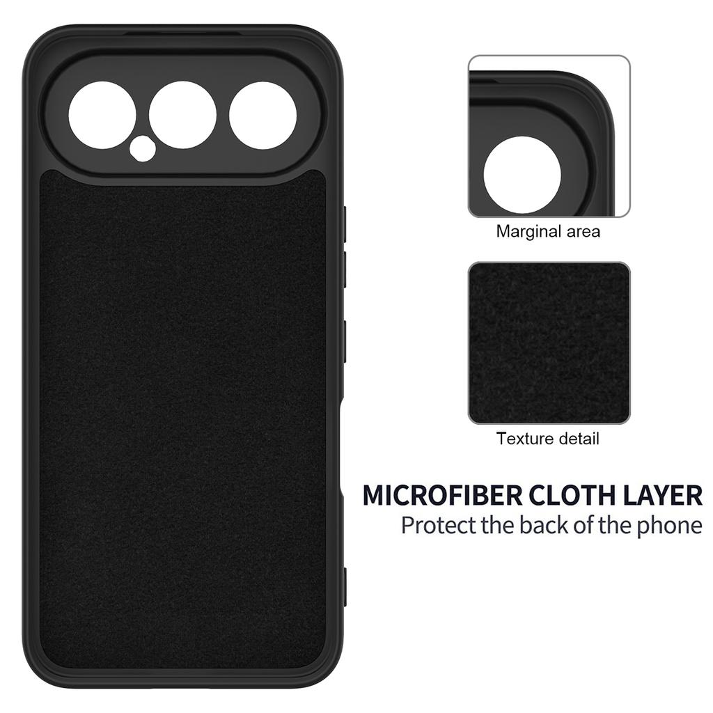 For Honor 500 Pro 5G/Honor 500 5G Liquid Silicone Case Phone Back Cover with Hand Strap