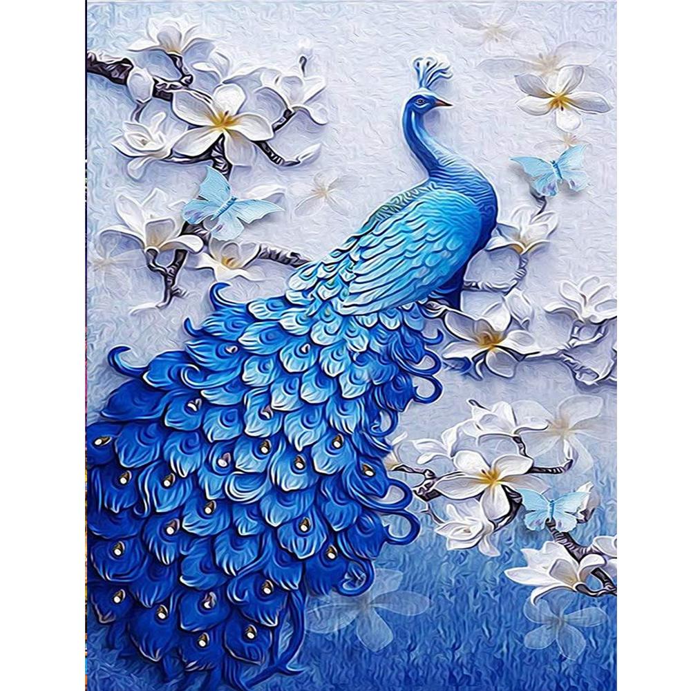 5D Diamond Painting Diy Animal Bird Wolf Horse Butterfly Full Diamond Handmade Diamond Embroidery Mosaic Home Decoration Gift