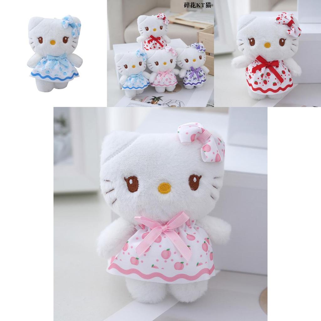 Lovely Hello Kitty Plush Figure Perfect For Girls Gift With Vibrant Colors