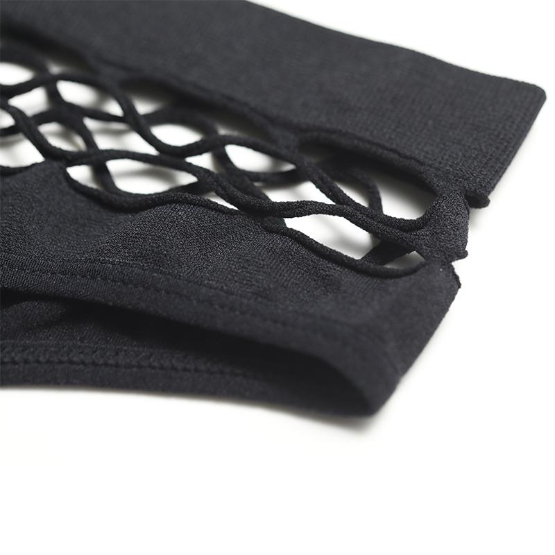 TERMEZY 3Pcs/Set Hollow Out G-String Seamless Sexy Panties Women Elasticity Underwear Temptation Middle-waist Panty