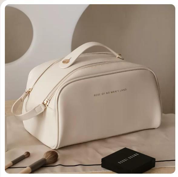 Большая вместительная переносная дорожная косметичка - органайзер для косметики в стиле аккордеон