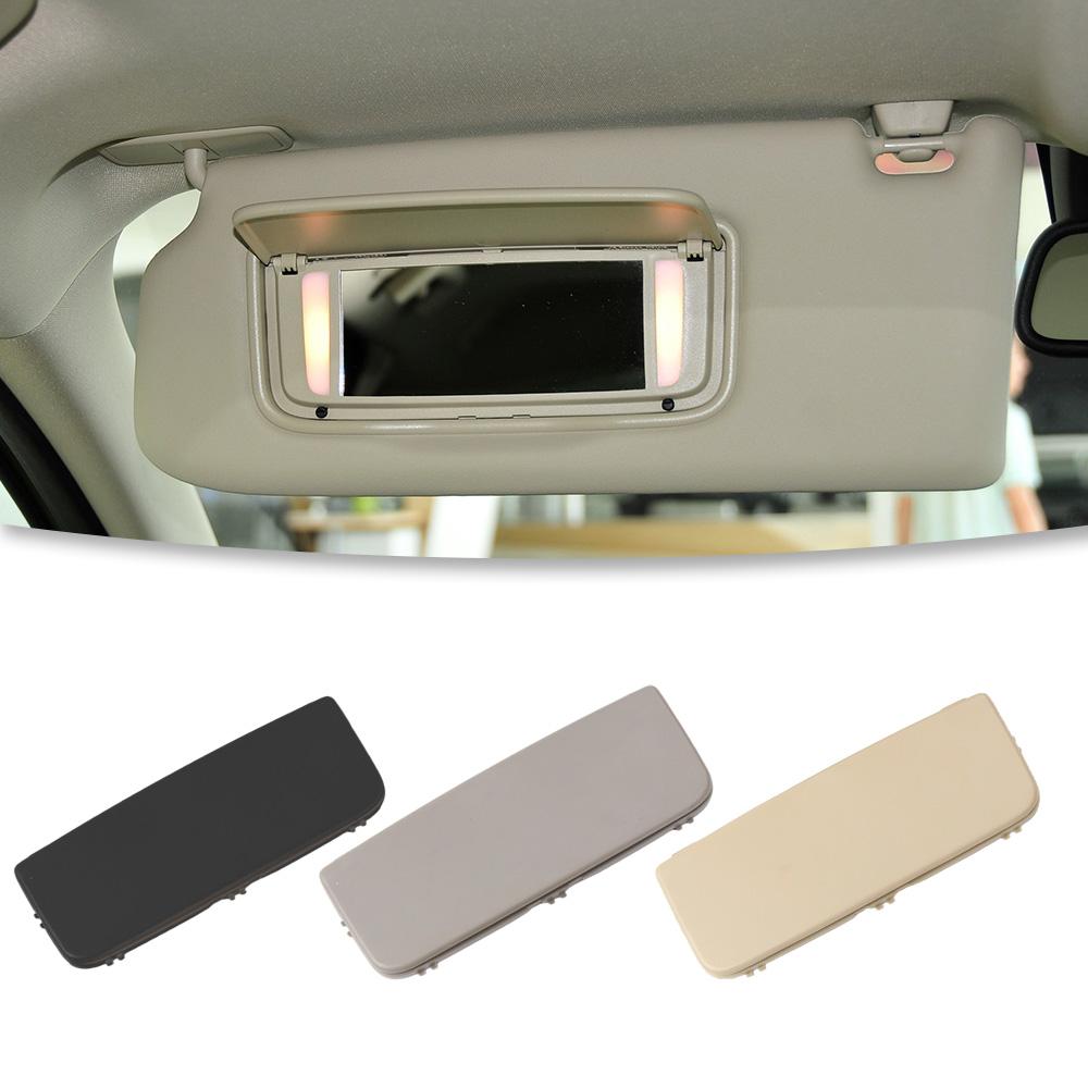 Multi-Color Car Makeup Mirror Black Grey Beige for Volvo XC60 XC90 S80 XC70 V70 Auto Interior Cosmetic Mirror Accessories