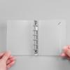 Fashion Stationery Journal Diary Refillable Ring Binder Notebook Shell File Folder Notepad Cover
