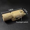 X300U-A Multi - Functional Tactical Light: Fits 20mm Rail, For Toy Airsoft Guns, Hunting, CS Matches & Wargames