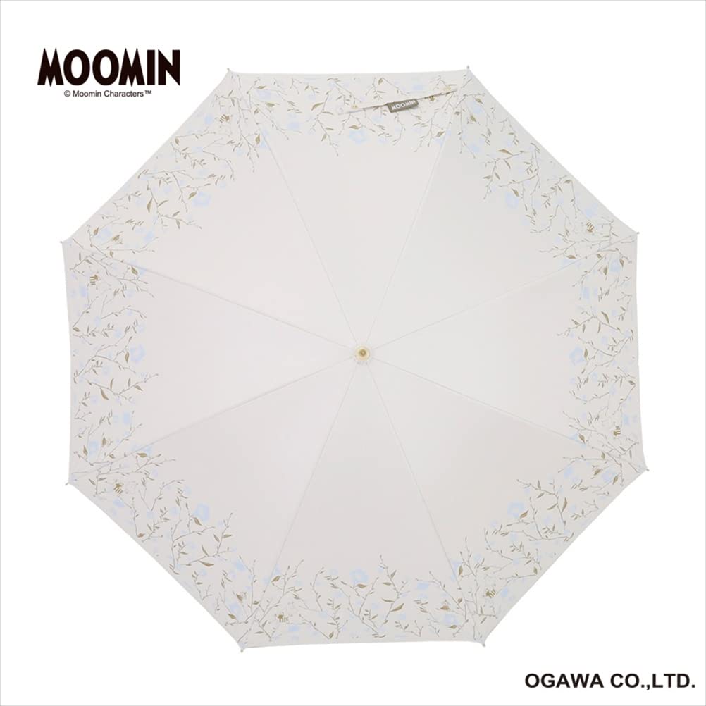 Зонтик Ogawa Moomin для защиты от ультрафиолетового тепла для солнечной или дождливой воды, подарок 56191 для женщин, 99,9% защиты, экранирующий, синий, дни, отталкивающий, подарок,