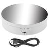 1PC Motorised Rotating Mirror Display Stand,360 Degree Turntable, Jewellery Holder,USB Power Supply, Rotating Shooting, Three Speeds