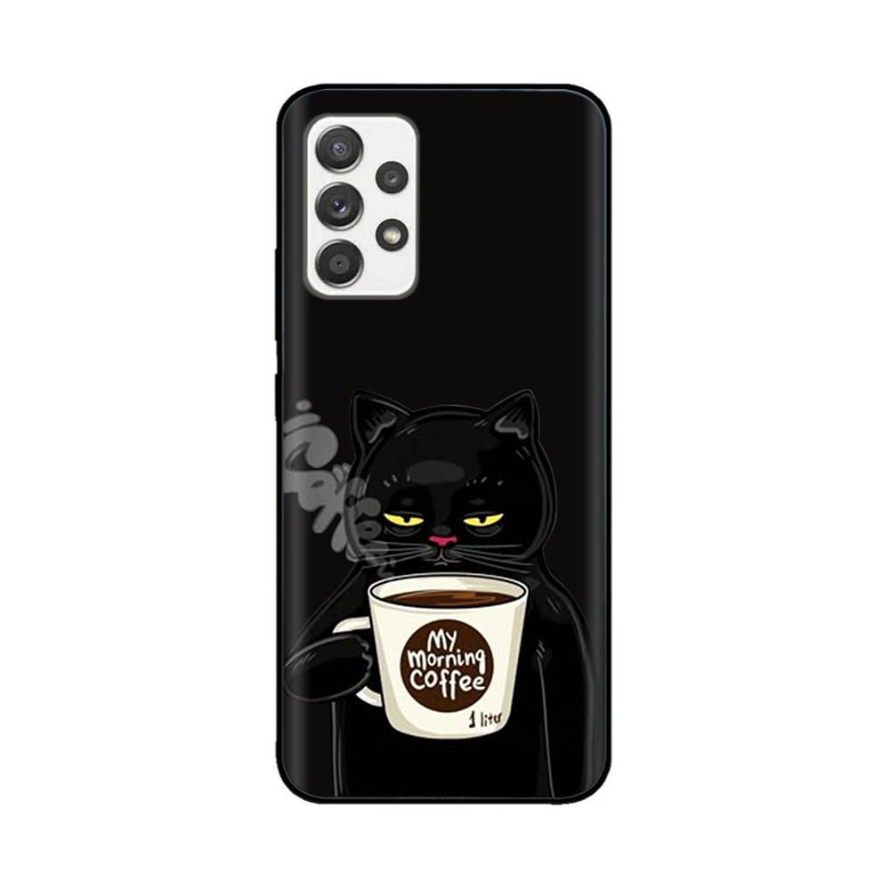 Чехол для Samsung A72 Мягкий Жидкий Силиконовый Корпус для Samsung Galaxy A72 Чехол A 72 Полная Защита Высокое Качество Fundas