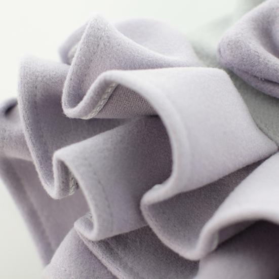 Yousheng Pet Cats Dog Clothes Multi-Layer with Bow-tie Ball Decoration 2-Legged Easy To Wear Hooded Pet Dress