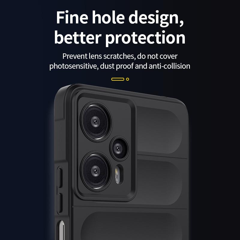 Для Poco F5 Чехол Чехол Poco F5 Capas Новый Бронированный Противоударный Резиновый Бампер для Телефона Мягкий ТПУ Для Чехлов Xiaomi Poco F 5 F5 Чехол