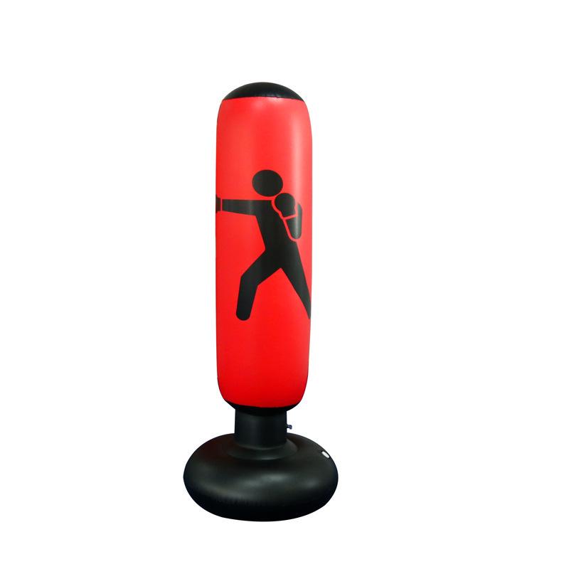 Inflatable Freestanding Punching Bag for Home Boxing and Kids' Taekwondo Training