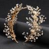 Pearl Bridal Headwear Flower Flower Headbands Elegant Bride Wedding Tiaras  Bridal