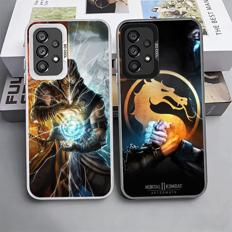 Mortal Kombat Game Soft Phone Case for Samsung A17 A16 A15 A14 A13 A57 A56 A55 A54 A53 A37 A36 A35 A34 A33 A26 A25 A24 A23 A52