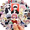 30/60/180 шт. Мультяшные наклейки Jujutsu Kaisen Милые наклейки Игрушка Канцелярские товары Гитара Телефон Велосипед Ноутбук Багаж Автомобиль Граффити Дети