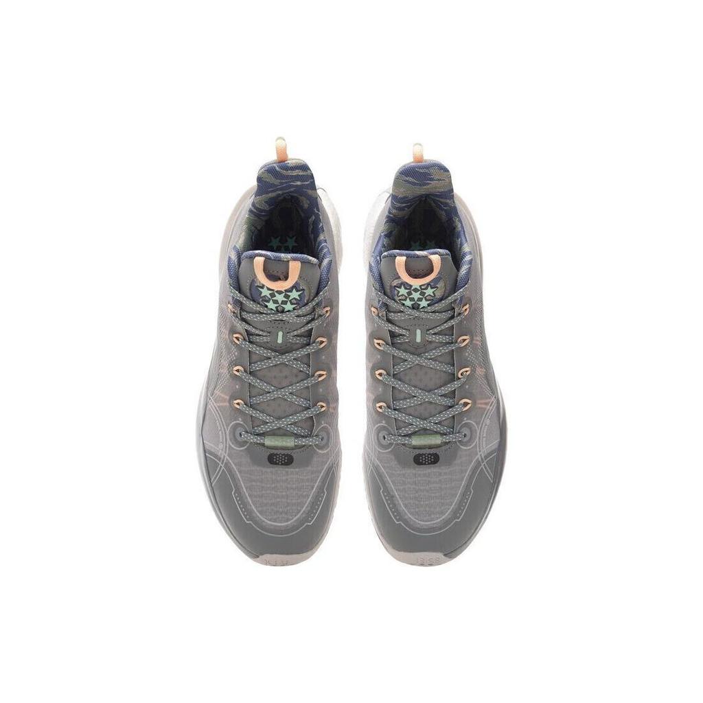 Li-Ning Yushuai 14 Low Veterans Men Sneakers Grey Cool-Grey ABAR123-26