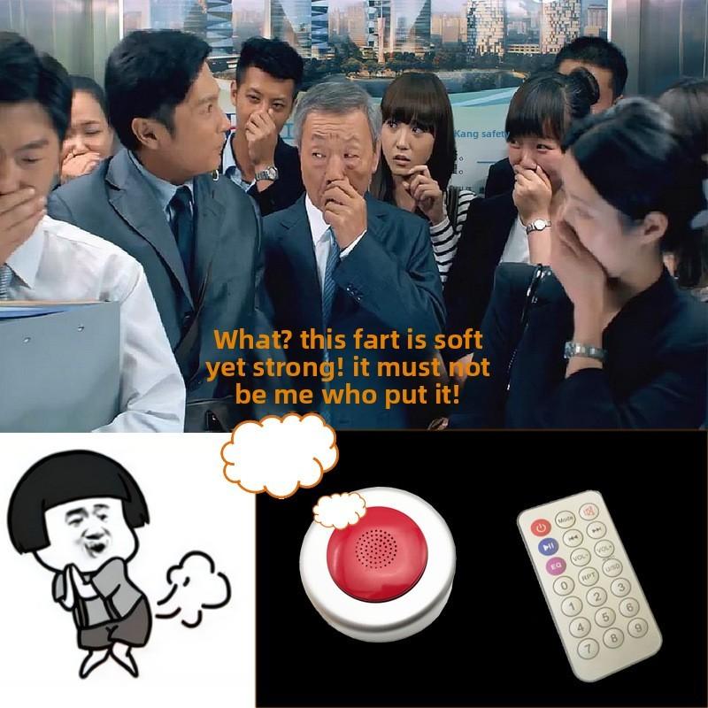 Novelty Prank Toy Fart Generator With Remote Control For Boredom Relief And Humor