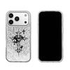 Акриловая задняя панель с ТПУ бампером для iphone 15 18 Pro Max 11 13 16 Plus XS Max Air 14 17 Pro XR 12 Уникальная иллюстрация Cross hone Чехол Ударопрочная крышка