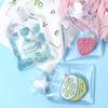 Clear PVC Hot Water Bag Cartoon Pattern Leak-proof Hot Cold Compress Pain Relief Winter Hand Feet Warmer Pouch Bottle Warm Gift