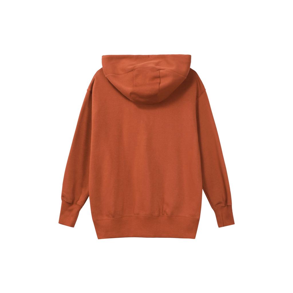 Nike Однотонный повседневный свободный флисовый свитшот с капюшоном, женские топы бордового цвета DQ5861-832