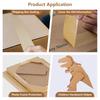 23m/Roll Brown Duct Tape Sealing Reinforced Gummed Self Adhesive Kraft Paper Flatback Carton Sealing Tape Heavy Duty Packing