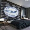 Brighton Hove Albion Custom Name Wall Tapestry Aesthetic Wall Hanging Printed Fabric Blanket Decorative Tapestries for Bedroom Living Room Home Decor