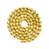 10M/pack 1.5mm Copper Ball Beads Chains Bulk Round Faceted Beads Link chains fit Womens Jewelry Bracelets Necklace Making