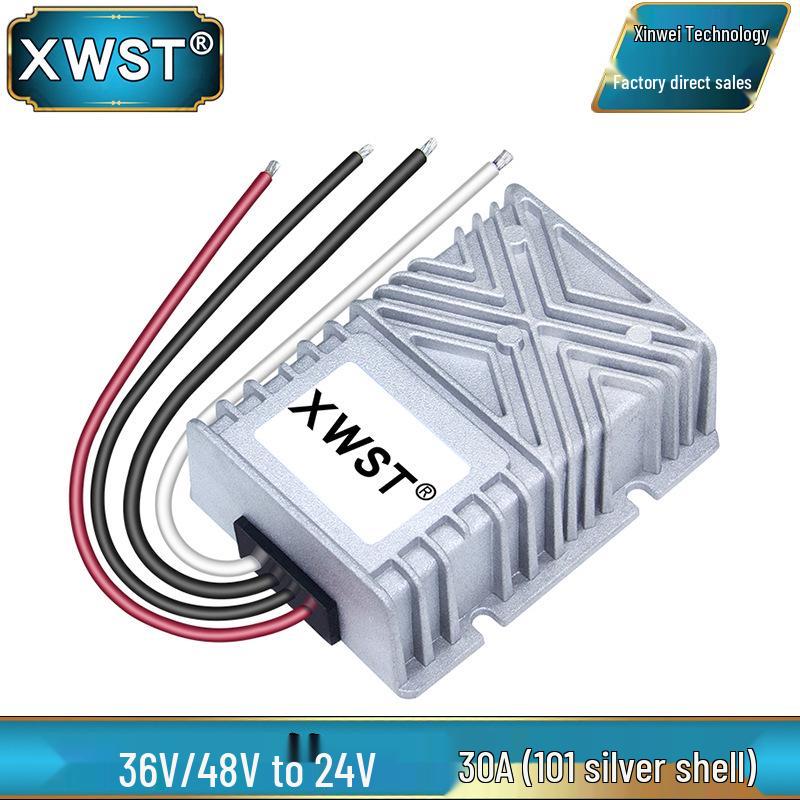 36V/48V to 24V DC-DC Step-Down Waterproof Converter Module: 36V/48V to 24V Transformer Power Supply