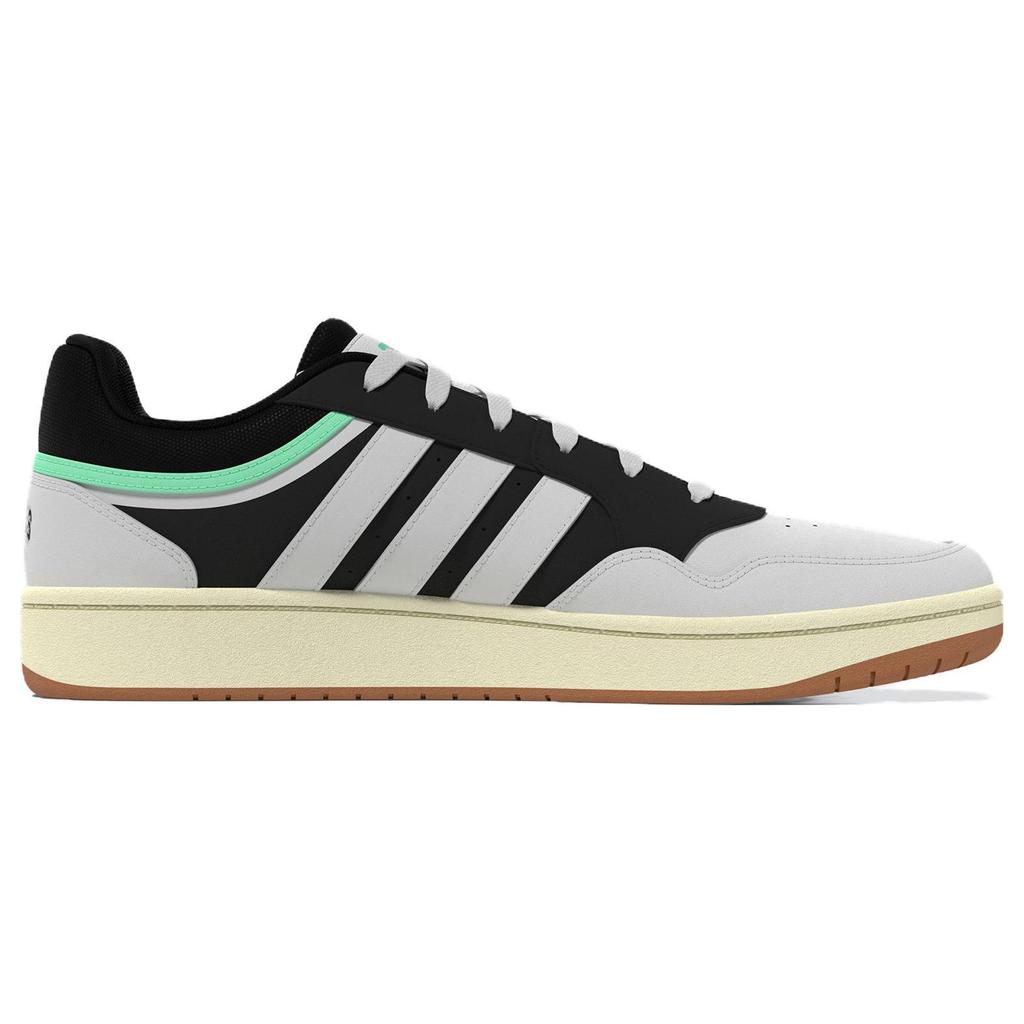 Adidas Neo Hoops 3.0 Lifestyle Низкие Повседневные Нескользящие Прочные Низкие Кроссовки для Скейтборда Женские Кроссовки Серый Черный Белый ID7587