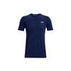 Seamless Fade Striped Training T-Shirt Men Tops Bright-Blue 1361133-404