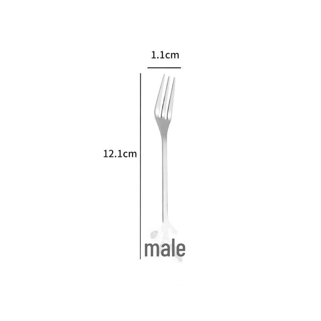 Набор из вилок и ложек из нержавеющей стали для кофе, обедов и десертов