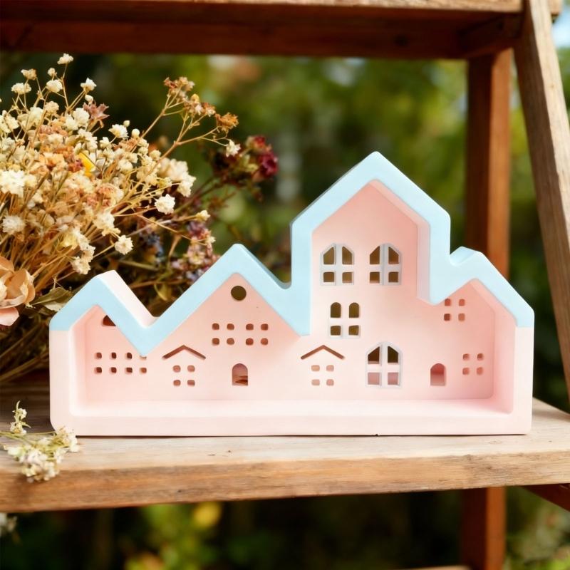 Креативные формы для ключей Castes Molds Sturdy Silicone House Shpe, стильные формы для товаров для рукоделия, ежедневного использования