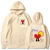 Trendy New Bad Bunny Pattern Printed Hoodie Unisex Hip Hop Street Sports Hoodie High Quality Hot Selling Top 2023