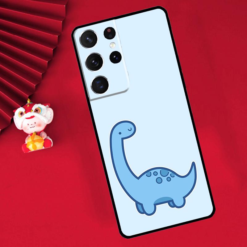 Cute Dino Funda For Samsung Galaxy S24 S23 S22 Ultra Plus S20 S21 FE S8 S9 S10 Note 10 20 Ultra Case